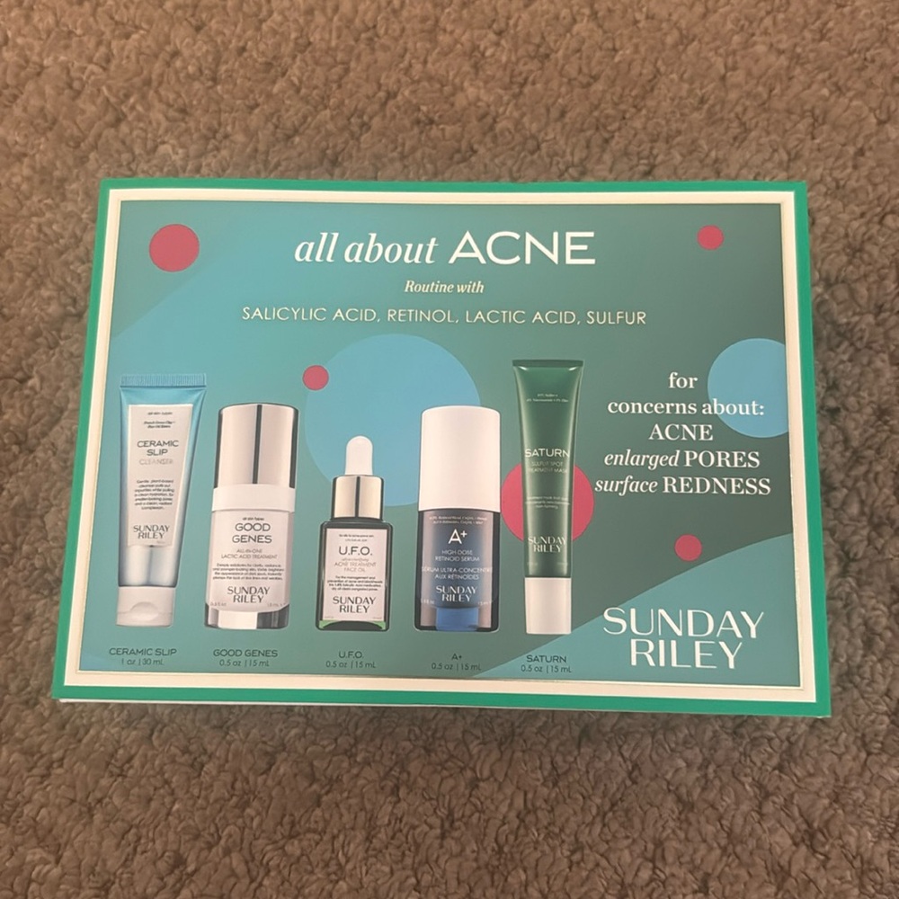 Sunday Riley All About Acne Kit